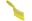 VIKAN SLIM HAND BRUSH STIFF - YELLOW