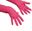 Multipurpose Latex Gloves - Red Large