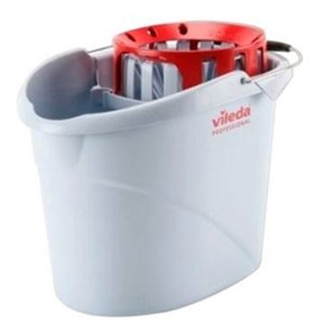 VILEDA SUPERMOP BUCKET & WRINGER RED