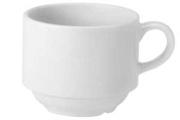 Picture of (4x6) 7oz Pure White Stacking Cups 20cl