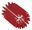 DRAIN BRUSH STIFF - RED