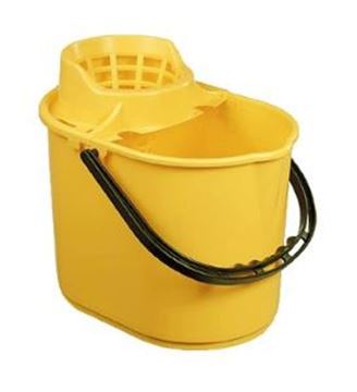 Picture of 12lt Deluxe Mop Bucket - Yellow