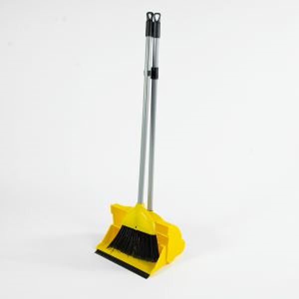 Picture of Lightweight Lobby Dustpan & Brush - Yellow