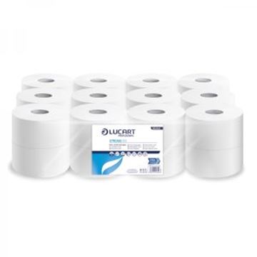 Picture of Lucart STRONG 101 Emb 2ply Micro Jumbo Toilet Rolls 24x80m (222sh)