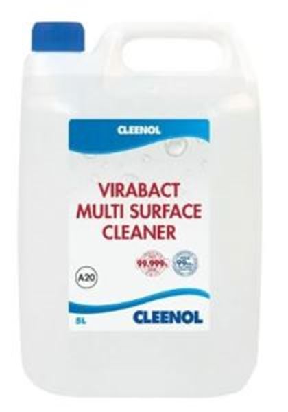 Picture of 2x5lt Virabact Multisurface Cleaner RTU 99.999% Kill Food Safe