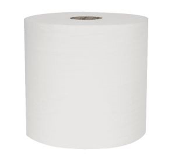 Picture of Raphael 2ply Embossed Towel Roll 6x200m - White 