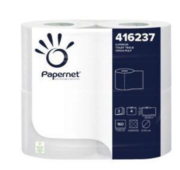 Papernet Luxury Embossed 3ply Toilet Rolls