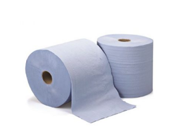 Picture of Leonardo 1ply Blue Hand Towel Roll 6x200m