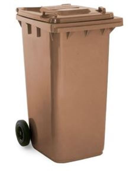 Picture of 240lt Wheeled Bin Plastic - Brown