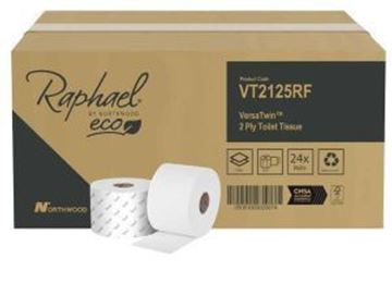 Raphael Versatwin 2ply Toilet Roll 24x125m