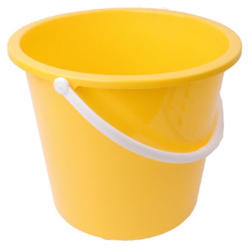 Picture of 9lt/ 2gal Graduated Bucket Plastic - Yellow