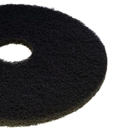 Picture of 43cm/ 17" Contract Floor Pads - Black Stripping 