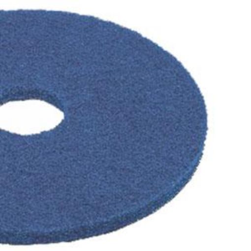 Picture of 50cm/ 20" Contract Floor Pads - Blue Light Clean 