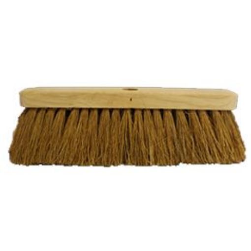 Picture of 30cm/ 12" Coco Wooden Brush Head Soft 15/16"