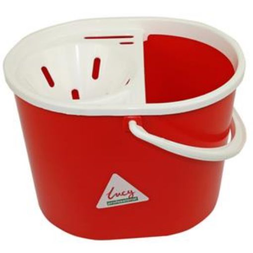 Picture of 5lt Lucy Oval Mop Bucket - Red