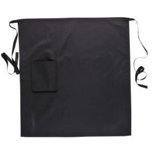 Picture of Waist Apron with Pocket 76cm - Black