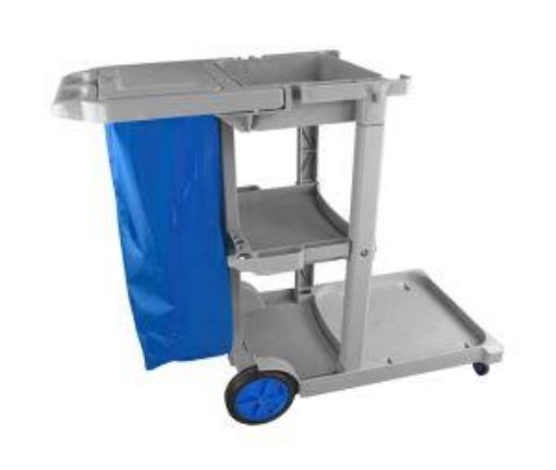 Picture of Jolly Trolley Janitorial Cart with Bag