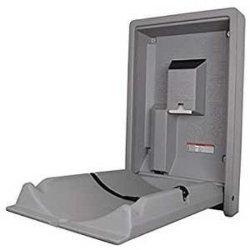 Picture of BABY CHANGING UNIT - VERTICALGREY