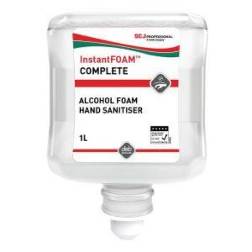 Picture of InstantFOAM® Complete (1lt) Foam Hand Sanitiser - Cartridge 
99.999% Kill Rate