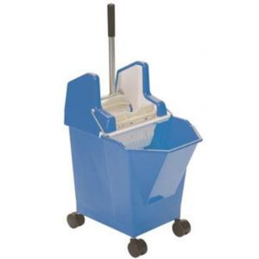 Picture of Duo Press Mop Bucket & Wringer - Blue