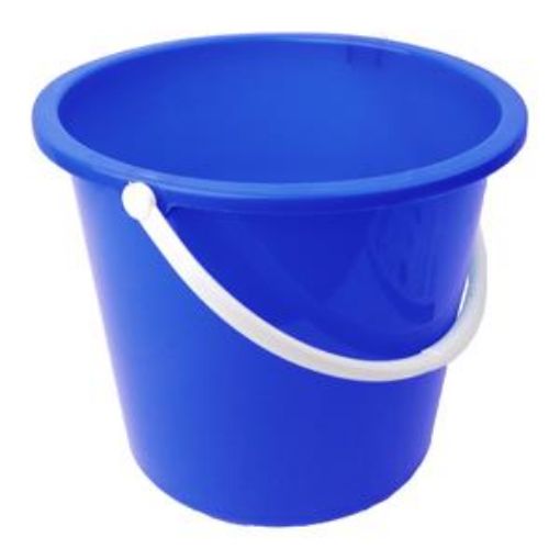 Picture of 9lt/ 2gal Graduated Bucket Plastic - Blue