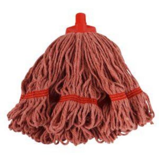 Picture of 45cm/ 17" Midi SYRtex Colour Yarn Mop - Red