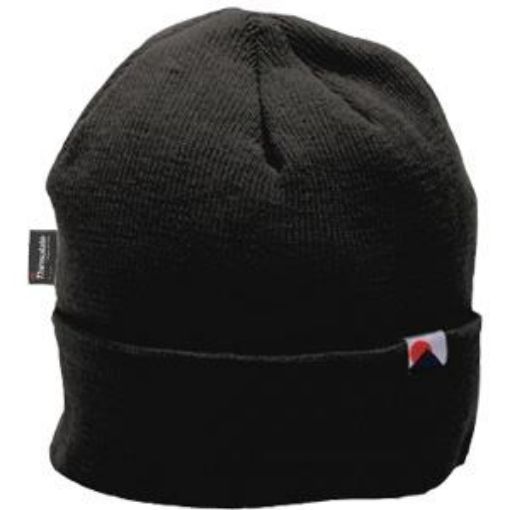 Picture of Insulated Knit Cap Insulatex Lined - Black