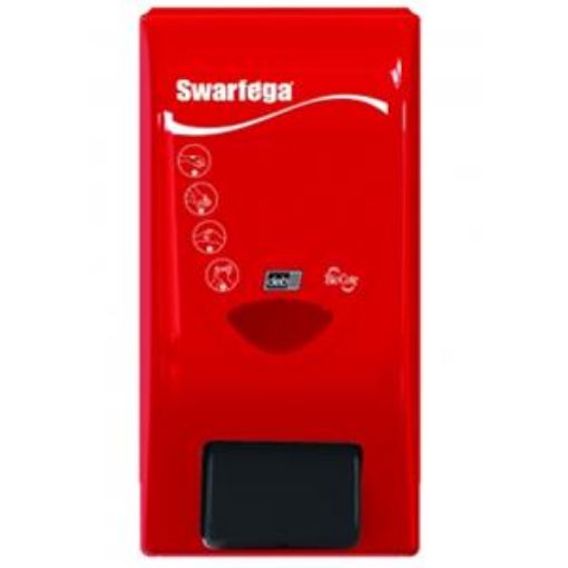 Picture of 4lt Swarfega® 4000 Hand Cleanser Dispenser Red - Black Button