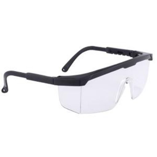 Picture of Classic Safety Spectacle Black Temple - Clear Lens