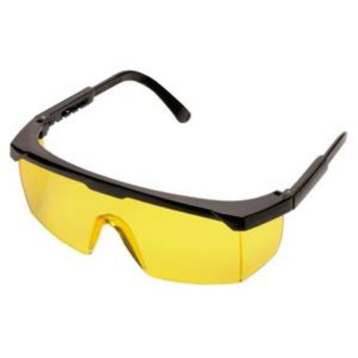 Picture of Classic Safety Spectacle Black Temple - Amber Lens