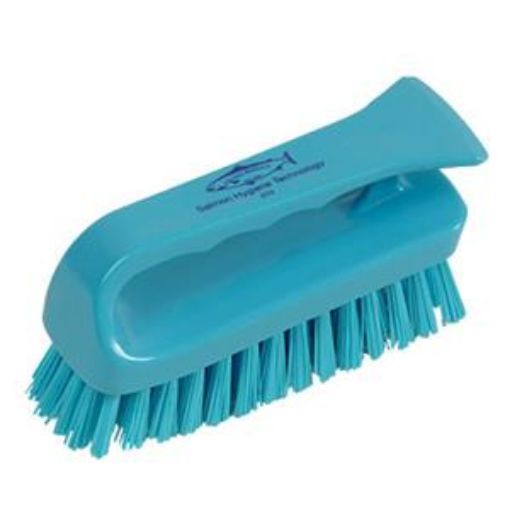 Picture of 152mm Grippy Stiff Scrub Brush - Blue