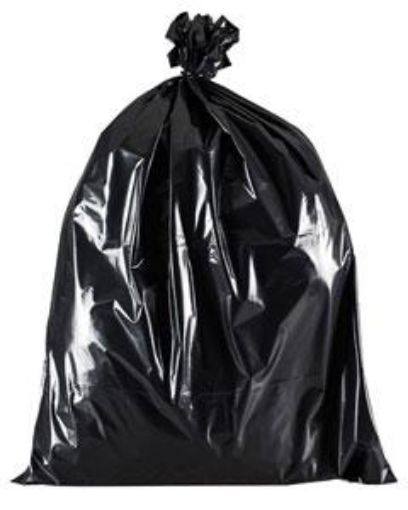 Picture of x200 Black Sacks XHDuty 18x29x38" CHSA 20kg