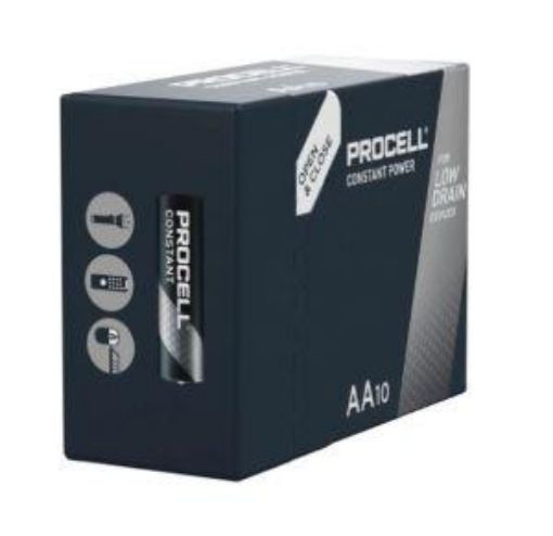 Picture of x10 Duracell Batteries AA