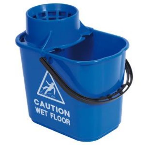 Picture of 15lt Prof Mop Bucket 97% Recycled - Blue