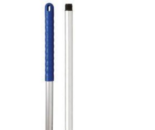 Picture of 1.25m Alloy Hygiene Handle Threaded - Blue Grip 