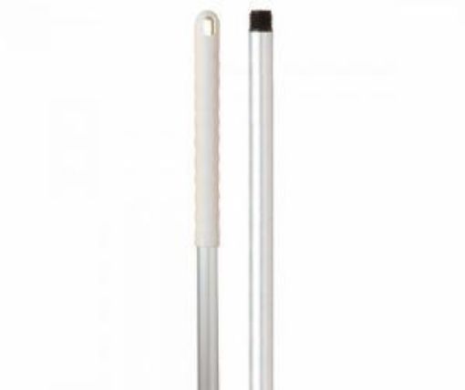 Picture of 1.25m Alloy Hygiene Handle Threaded - White Grip 