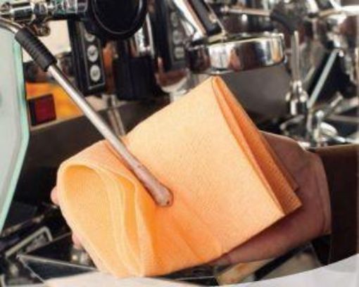 Picture of x10 Chicoppe Coffee Towels - Orange