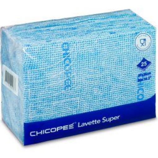 Picture of Chicopee® Lavette Super ANTIBAC Cloths 36x51cm - Blue