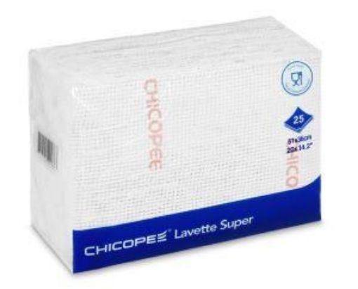 Picture of Chicopee® Lavette Super ANTIBAC Cloths 36x51cm - White