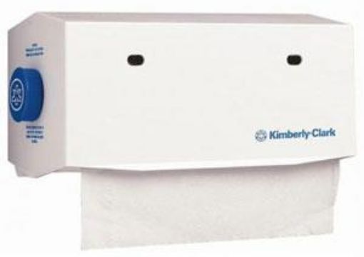 Picture of WypAll® Rolled Hand Towel Dispenser 7041 - White, 25cm