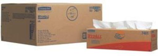 Picture of 7461 WypAll® L40 Pop-Up Box Wipers 8x100sh White 