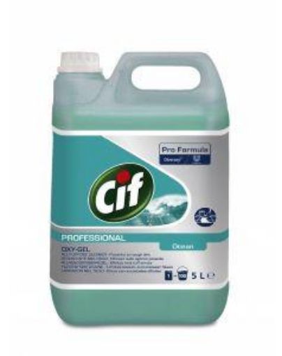 Picture of 2x5lt Cif Professional Oxygel Ocean All Purpose Cleaner 