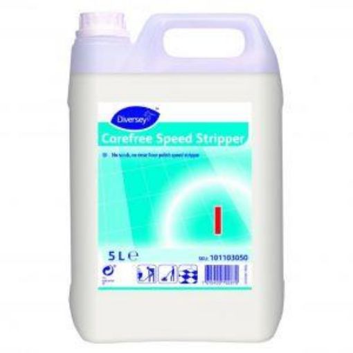 Picture of Carefree Speed Stripper (5lt) No Rinse Emulsion Polish Remover