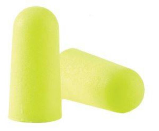 Picture of x500 Earsoft Ear Plugs SNR 34dB - Neon Yellow