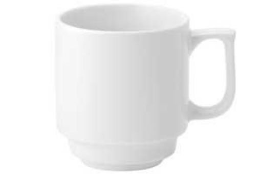 Picture of (6x6) 10oz Pure White Stacking Mug 28cl 