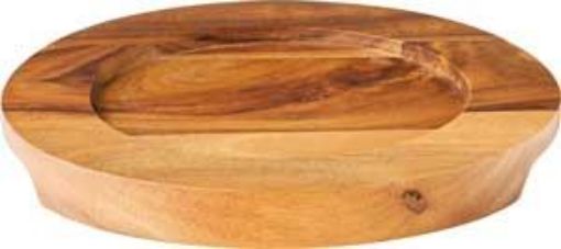 Picture of 6.5" WOODEN SERVING BOARD x6