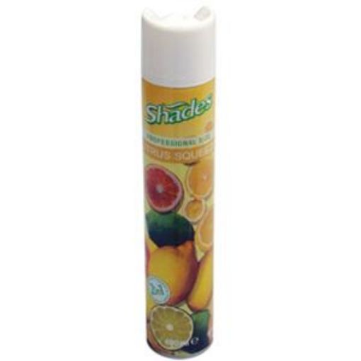 Picture of 12x400ml SHADES Aerosol Air Freshener - Citrus