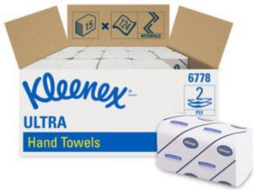 Picture of Kleenex Ultra White 2Ply Towels | 6778