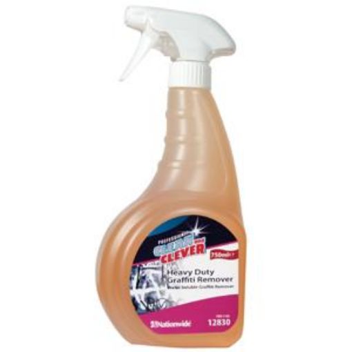 Picture of Clean & Clever HDuty Graffiti Remover (750ml) Not for Plastic