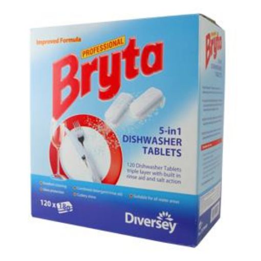 Picture of x120 BRYTA 5in1 Dishwasher Tablets